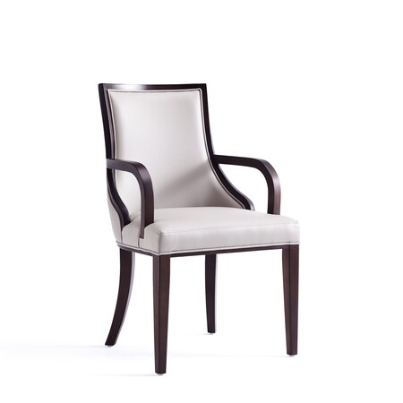 Manhattan Comfort Traditional Dining Armchair for Dining Room Use DC048AR-LG